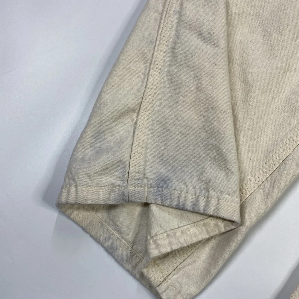 Vintage Big Smith White Cotton Carpenter Paint Pants 42x32